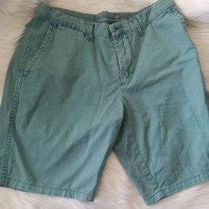Jeffrey Max Teal Shorts